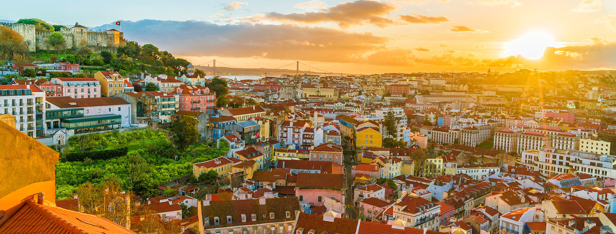 Portugal Lisbon Sunset