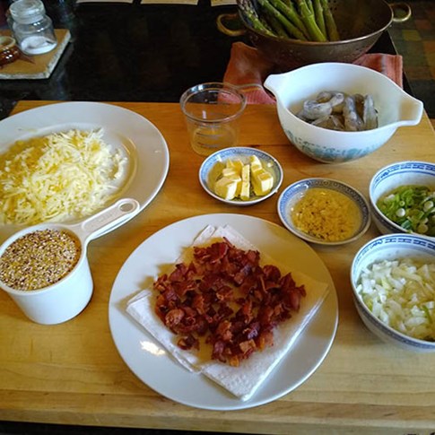 Cooking With Barb Shrimp And Grits 2 Mise En Place