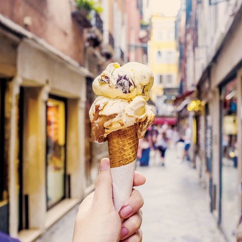 Italy Ice Cream Gelatto Tt