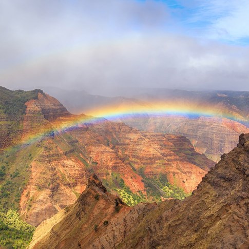 Usa Hawaii Waimea Canyon Scenic