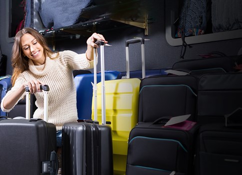 Woman Suitcases Luggage Packing Expert Advice