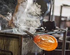 Italy Venice Murano Glass Blowing Workshop Heat Steam Master Expert