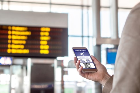 Expert Tech Mobile Boarding Pass Airport Phone