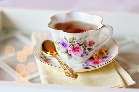 Expert Tea Cup Porceline Flower Saucer