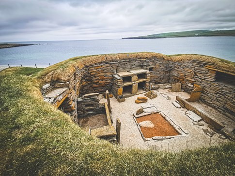 Scotland Orkney Neolithic Skara Brae Village Expert Ruins Archaeological Site