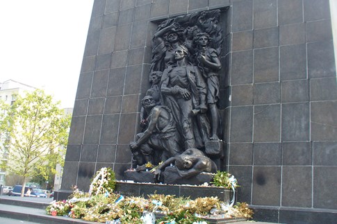 Poland Warsaw Monument To Ghetto Heroes Expert