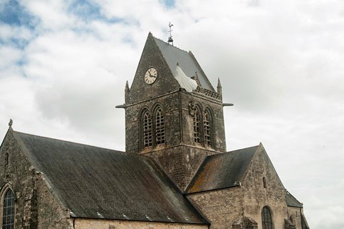 France Sainte Mère Église Church Memorial Paratrooper Expert