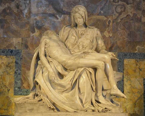 Vatican City St Peters Basillica Pieta Madonna Michelangelo Expert