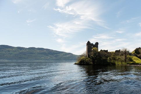 Scotland Loch Ness Urquhart Castle Water Ruins Expert