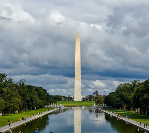 Usa Washington Dc Memorial Obelisk Pond Expert