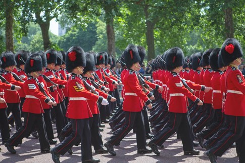Great Britain England London Trooping The Colours Palace Gaurd Expert