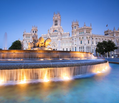 Cibeles Fountain, Madrid, Spain