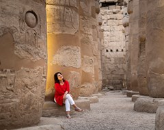Egypt Luxor Karnak Temple Woman Solo Female Traveler