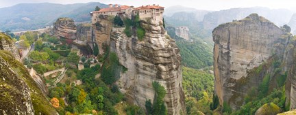 Tours of monastery in Pineios Valley, Meteora, Greece