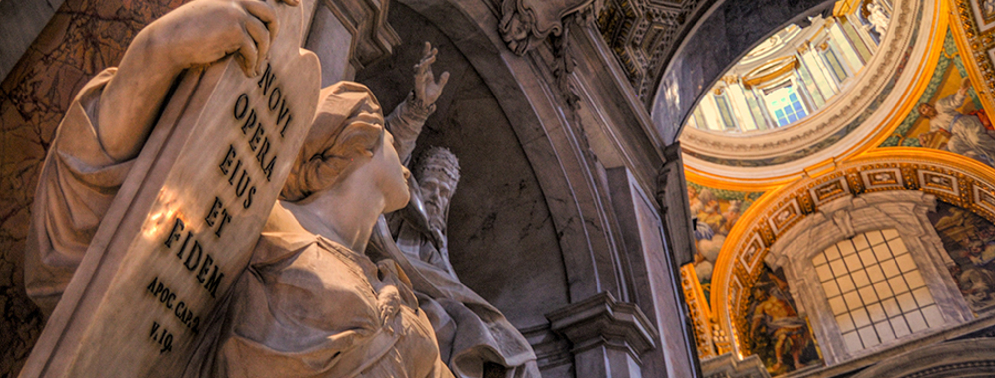 Italy Rome Vatican Inside Peters Basilica (1)