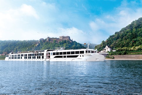 S.S. Antoinette on the Rhine River
