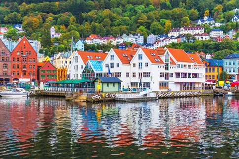 Bergen old town, Norway