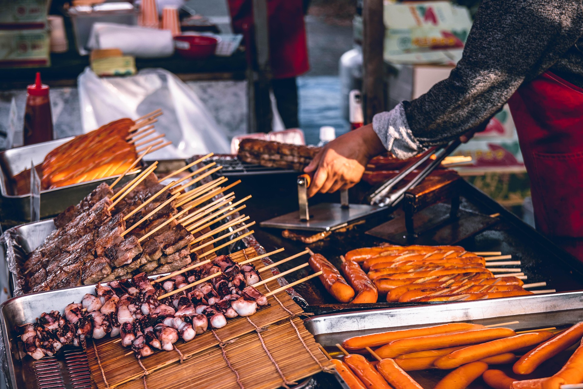 Top Foods To Try Dishes Japan Yakitori Outside Meat Skewers