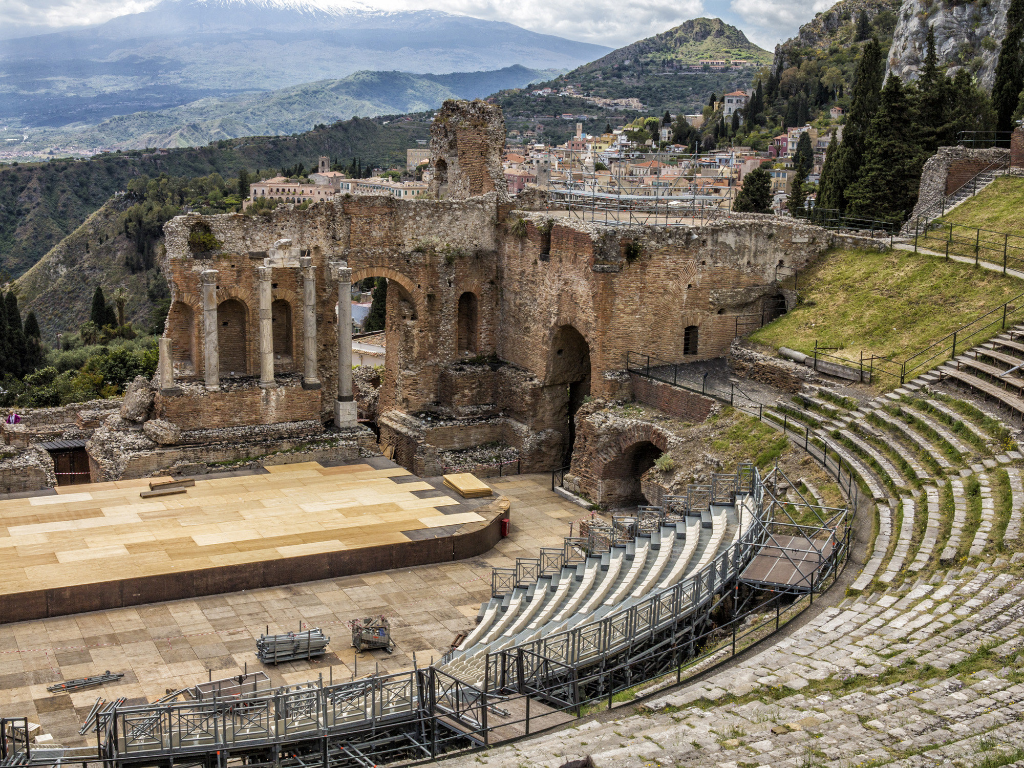 Italy Sicily Taormina Valley Of The Temples