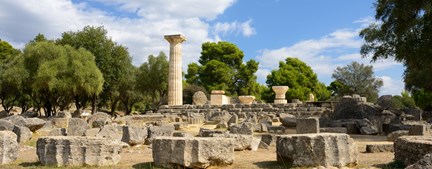 Tours of the Temple of Zeus, Olympia, Greece