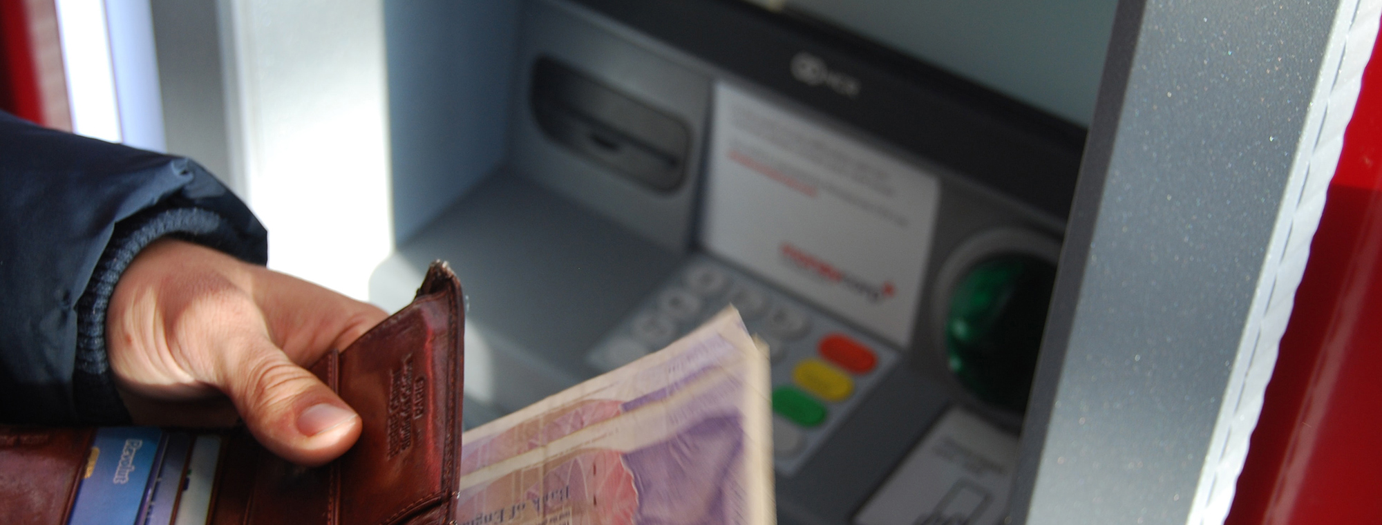 Expert Money Atm Wallet Man Money