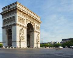 Paris Arc De Triomphe Champs Eysees