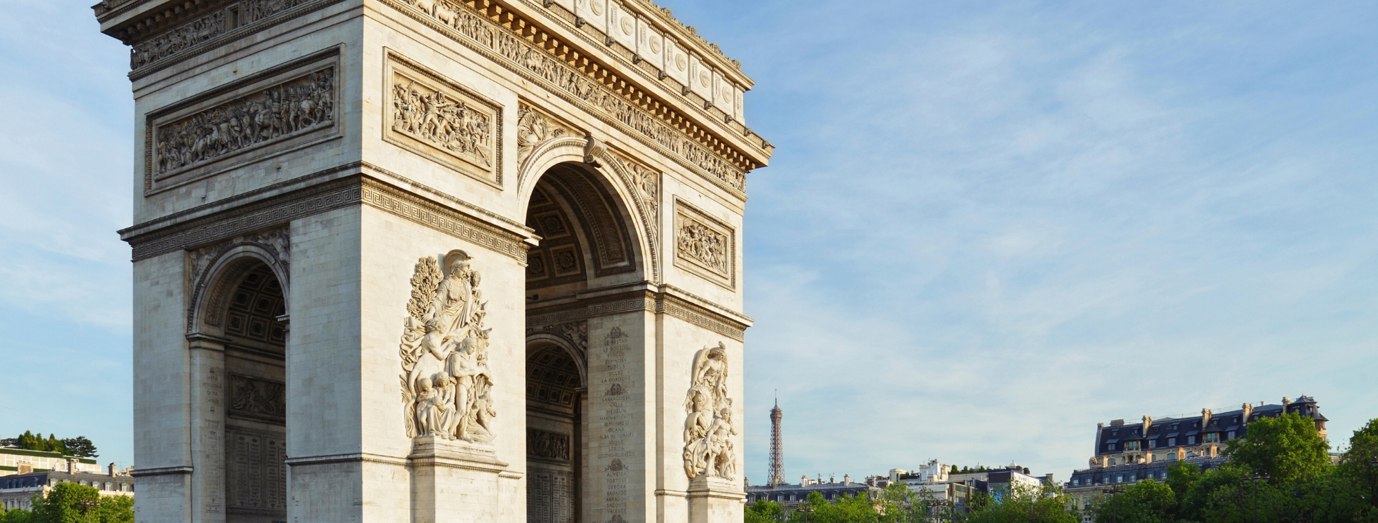 Paris Arc De Triomphe Champs Eysees