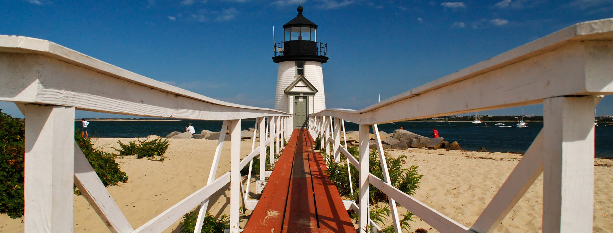 Usa Massachusetts Cape Cod Lighthouse Beach Ocean