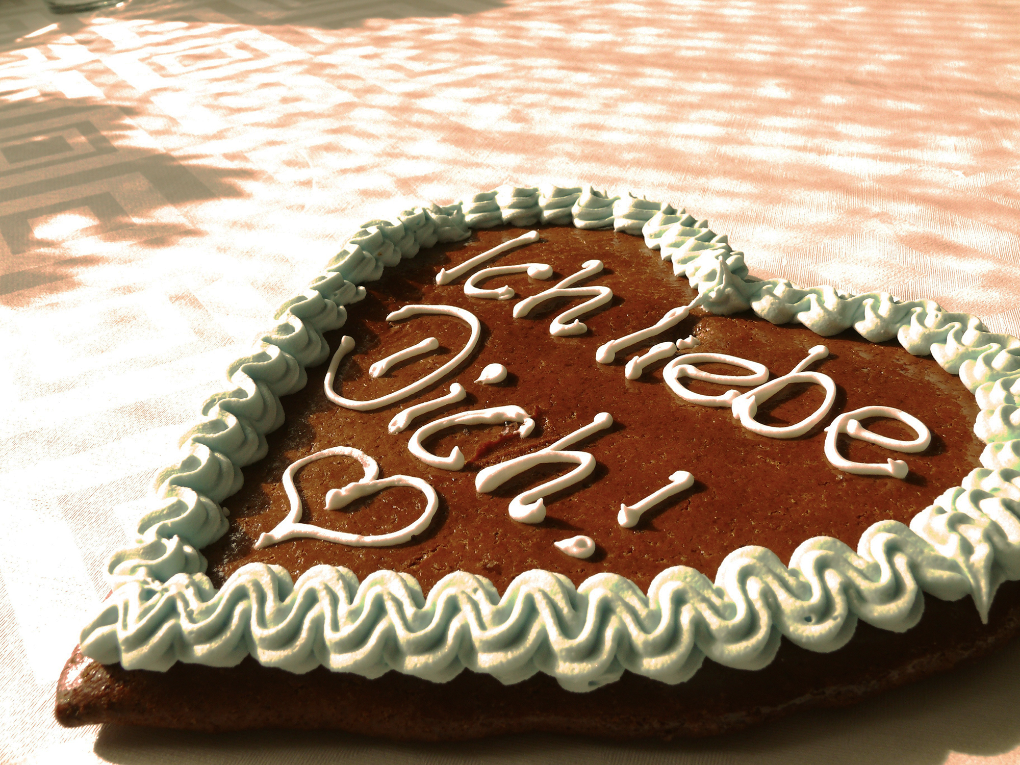 Expert Recipe Expert Gingerbread Heart German I Love You
