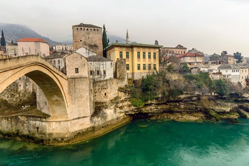 Mostar Bridge in Bosnia-Herzegovina
