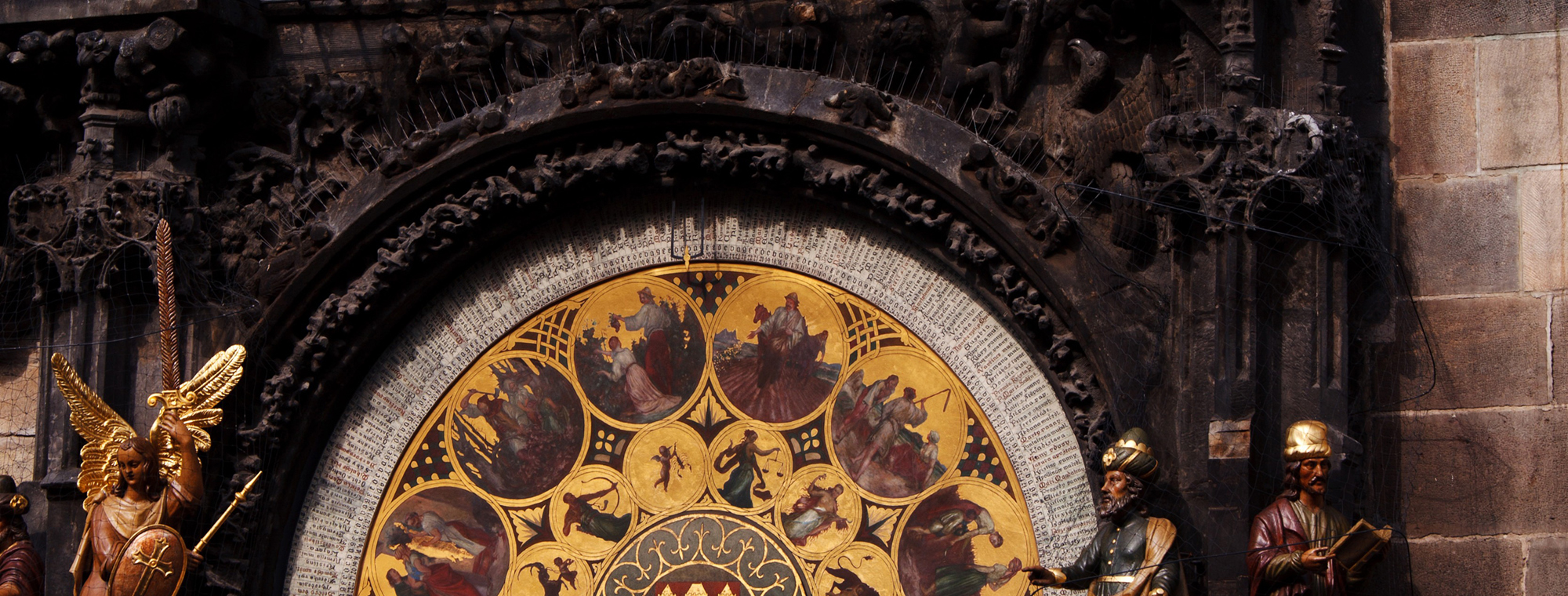 Czech Republic Prague Astronomical Clock Expert Vertical Two