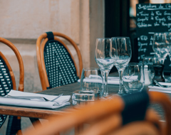 France Paris Table Setting Wine Expert Food Drink