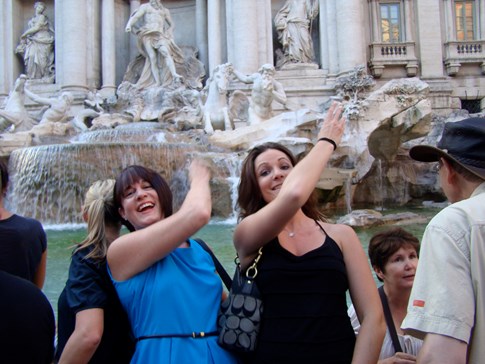 Rome Italy_Mom and Jenna Coins in Trevi Fountain.JPG