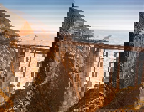 Usa California Bridge Malibu