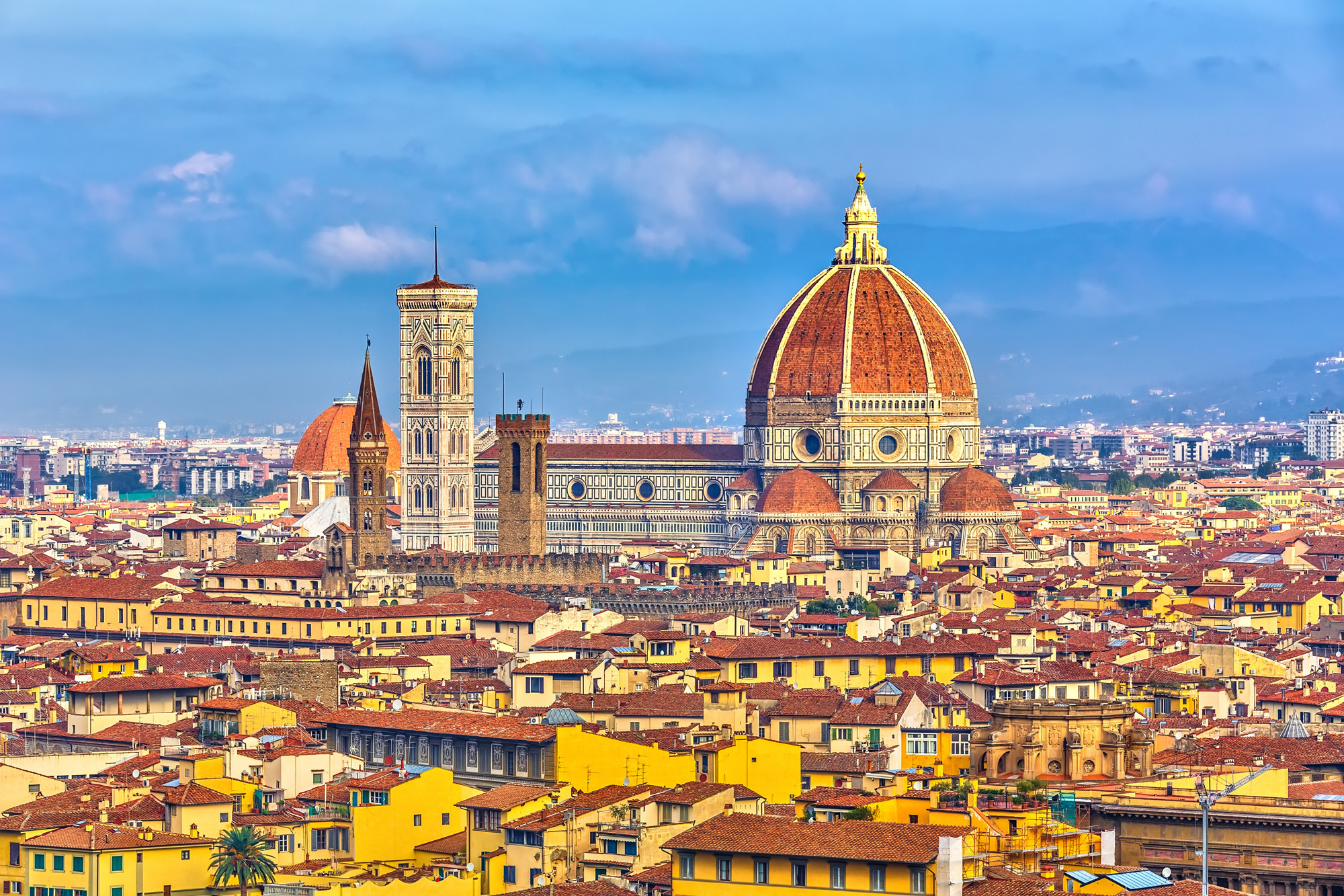 Italy Florence Duomo View