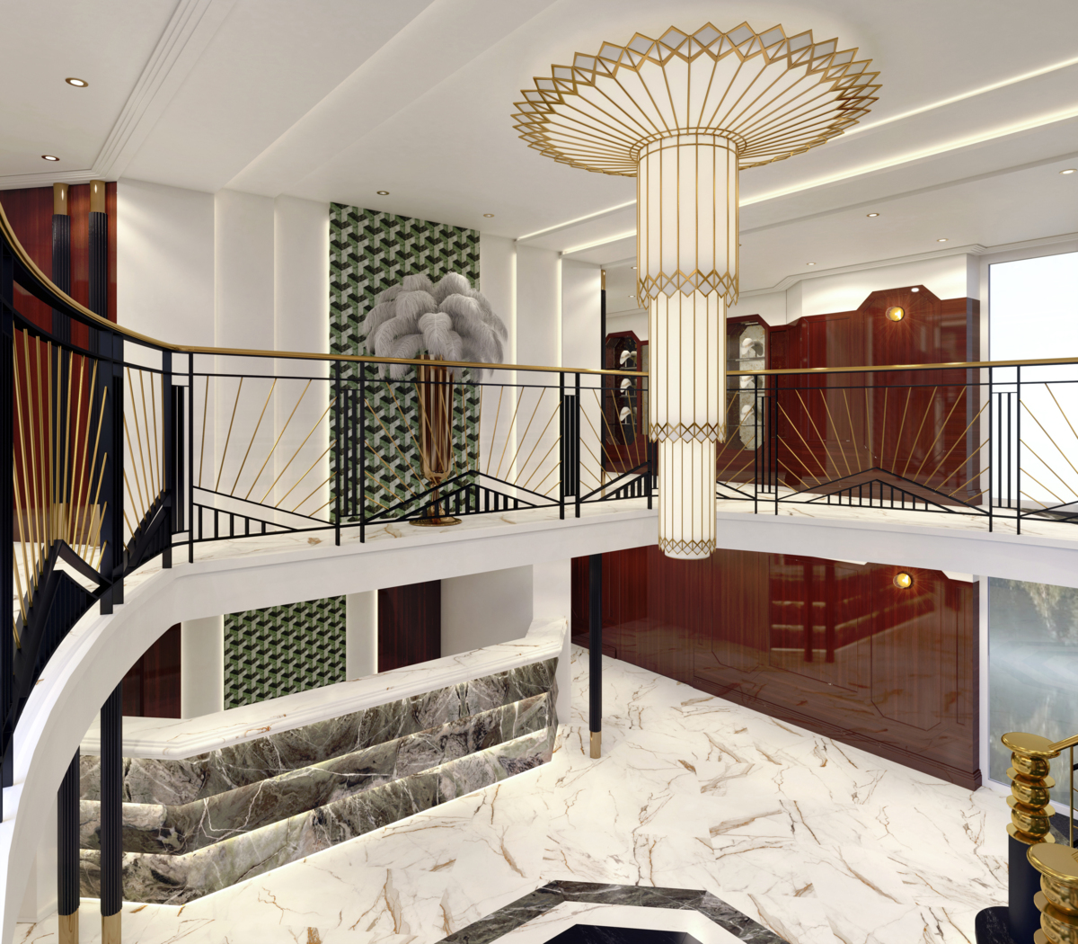UW RENDERING SM Lobby 1