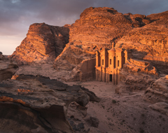 Jordan Petra Arab Middle East Monastery Ad Deir At Beautiful Sunset Ruin Ancient City Expert Advice Best Places