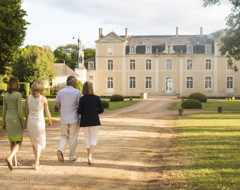 France Remy Loire Valley Chateau Deporce Chateaux Manor Europe Couple Man Woman Mom Daughters