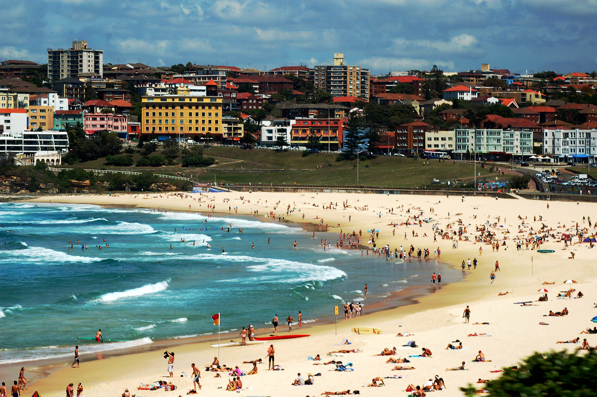 Australia Sydney Bondi Beach Waves Coast Cities People Sand Surfing Swimming Best Places To Visit Expert Travel Advice (1)