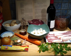 Beef Bourb Ingredients