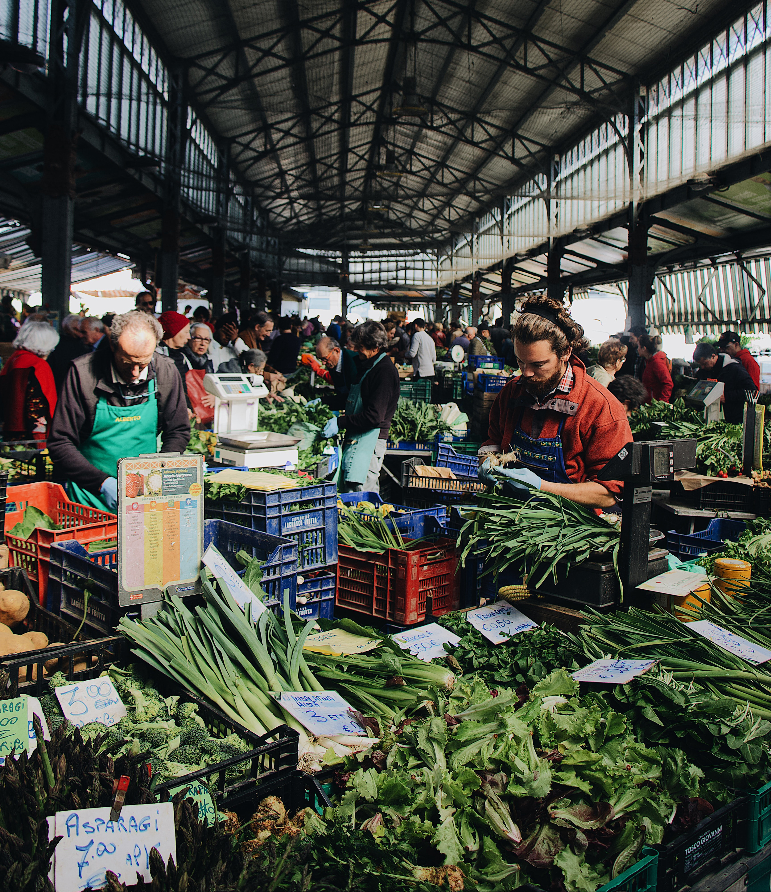 Expert Food Italy Turin Farmers Market Porta Palazzo Open Air Outdoor