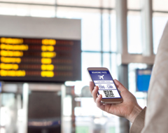 Expert Tech Mobile Boarding Pass Airport Phone