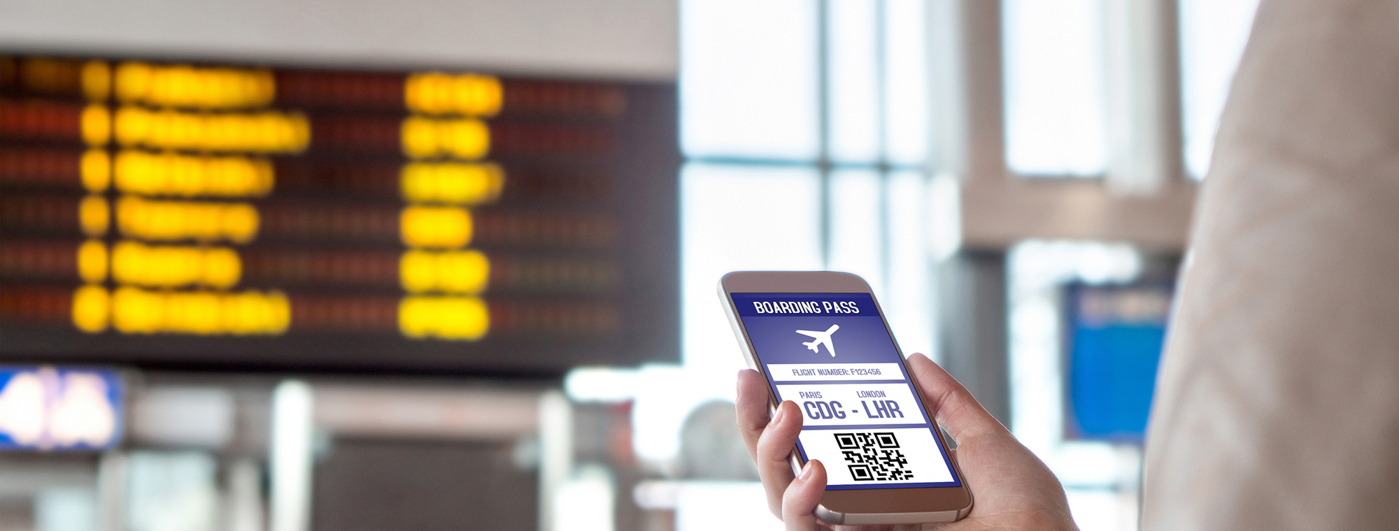 Expert Tech Mobile Boarding Pass Airport Phone