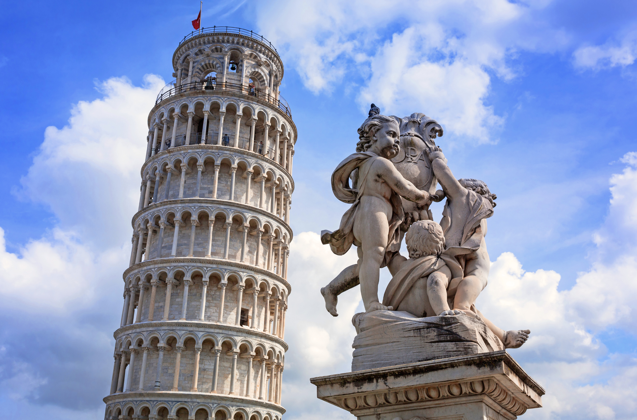One of the top sites to see in Pisa, Italy is the famous Leaning Tower of Pisa. Check out our advice on unique photos to take while on a guided tour of Pisa, Italy.