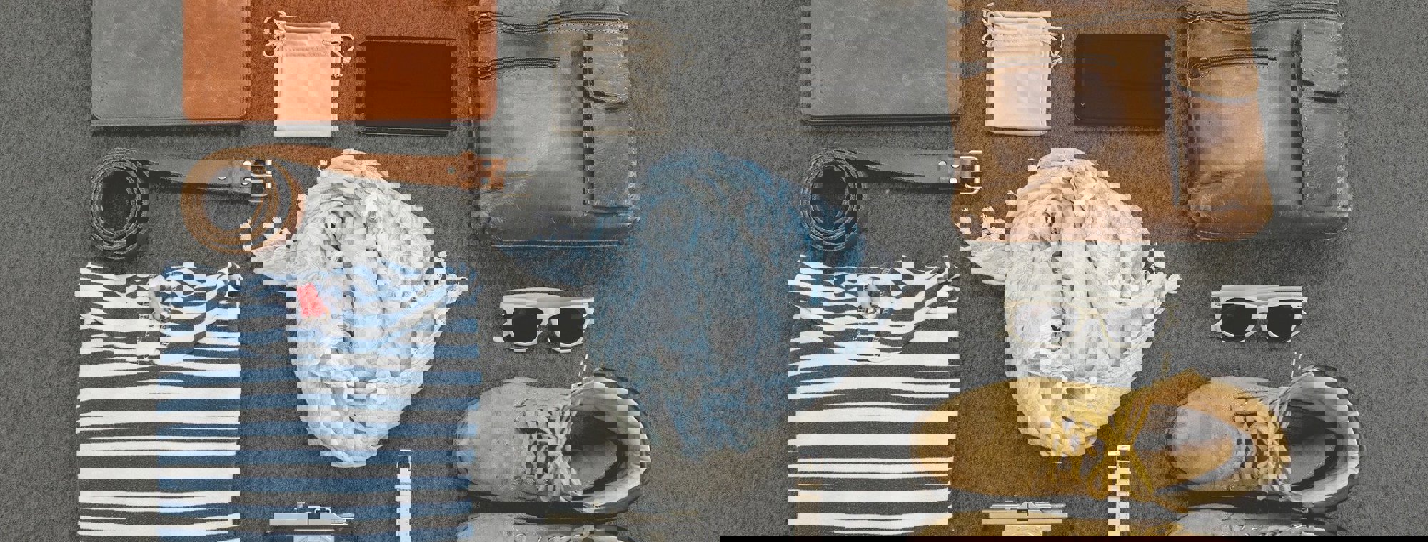 Travel Accessories Expert Shoes Purse Notebook Scarf