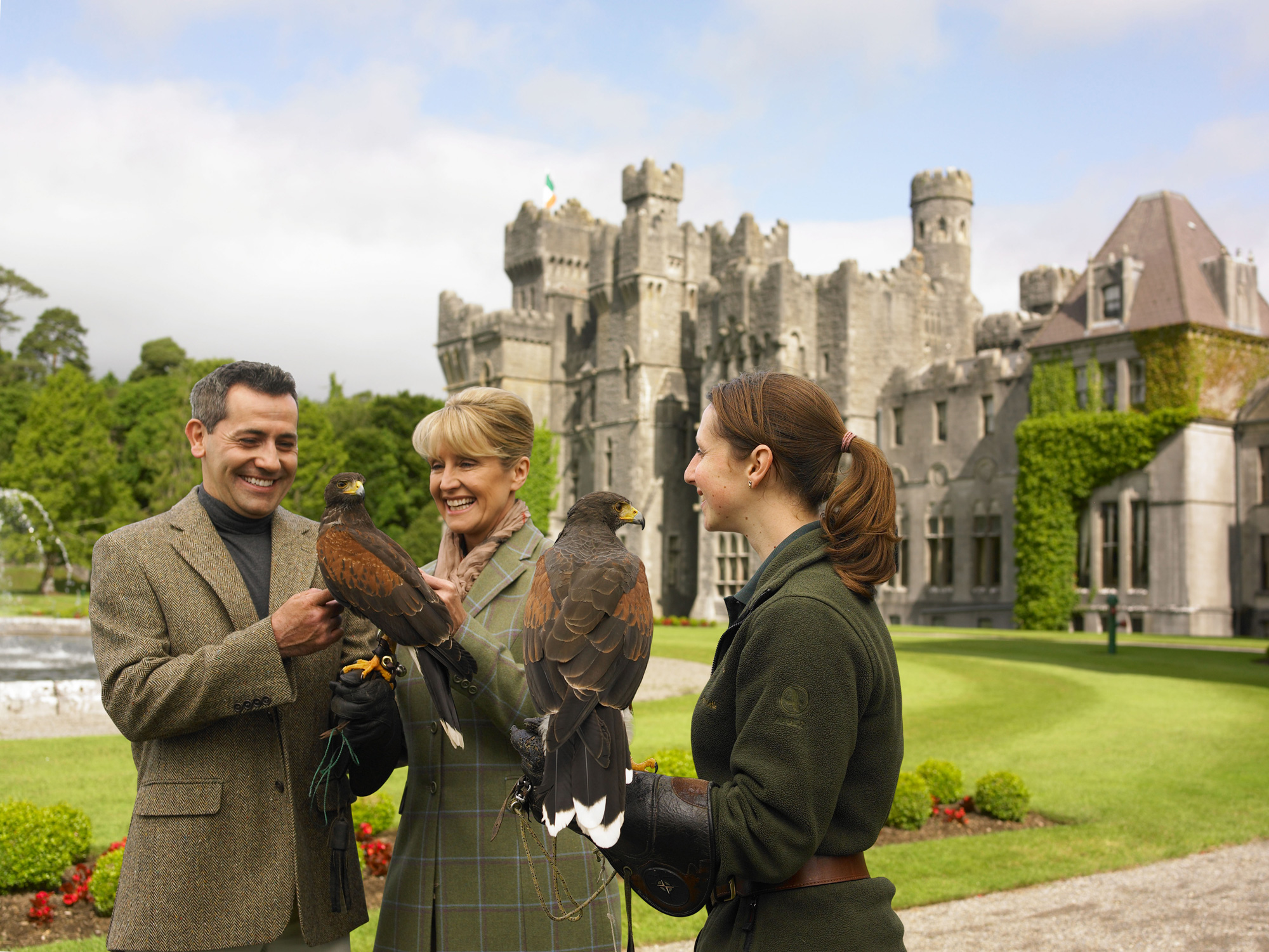 Ireland Ashford Castle Falconry