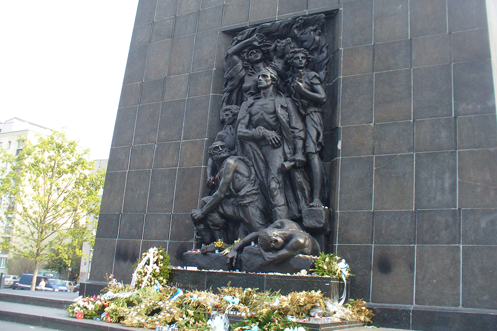 Poland Warsaw Monument To Ghetto Heroes Expert