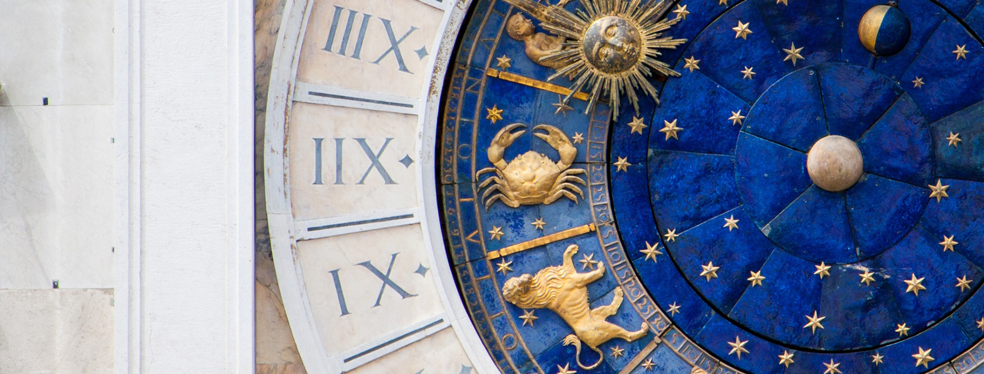 Italy Venice Astrological Clock Blue Dial Lions St Marks Expert