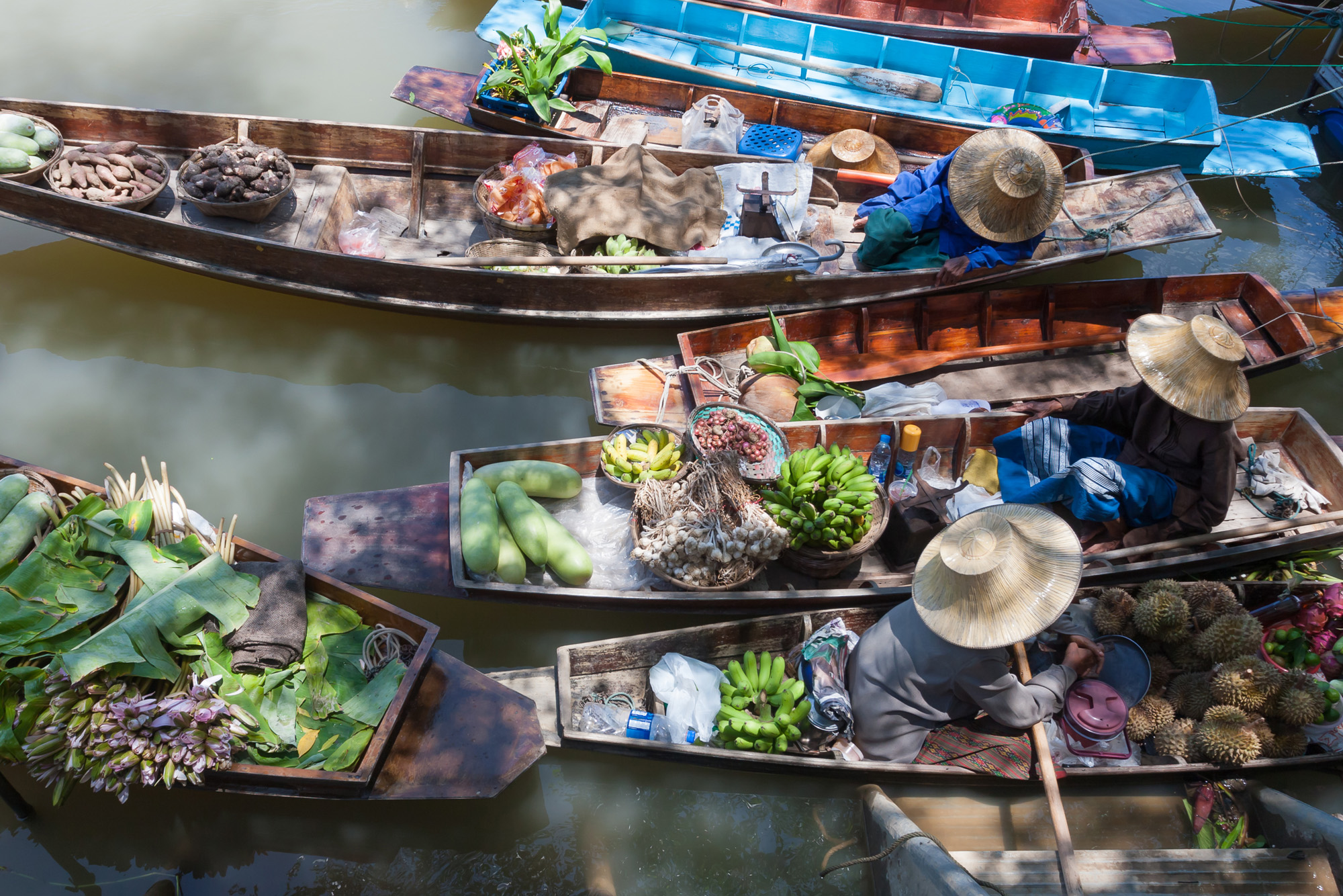Thailand Floating Market