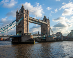 Great Britain England London Uk Tower Bridge Thames River
